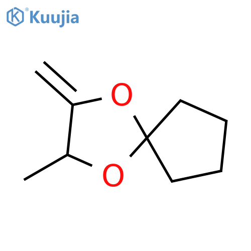 1,4-Dioxaspiro[4.4]nonane, 2-methyl-3-methylene- structure