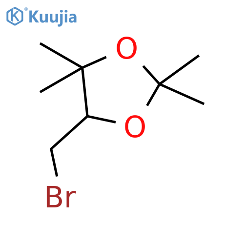 1,3-Dioxolane, 5-(bromomethyl)-2,2,4,4-tetramethyl- structure