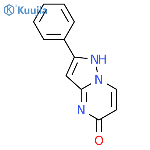 Pyrazolo[1,5-a]pyrimidin-5(4H)-one,2-phenyl- structure