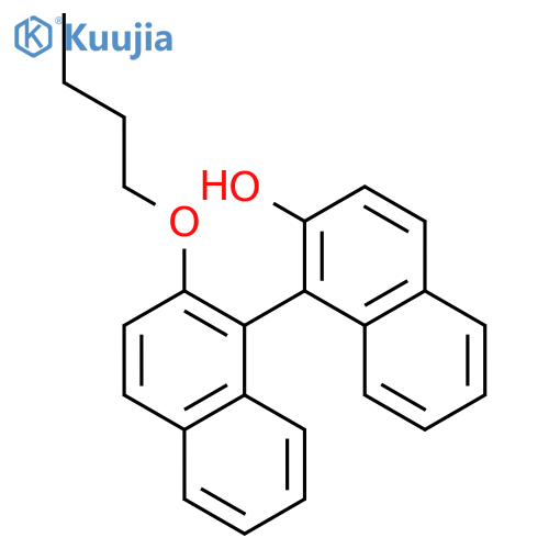 [1,1'-Binaphthalen]-2-ol, 2'-butoxy- structure