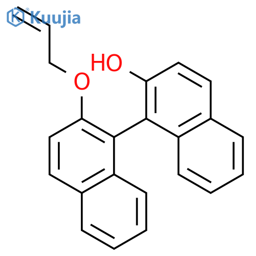 [1,1'-BINAPHTHALEN]-2-OL, 2'-(2-PROPENYLOXY)- structure