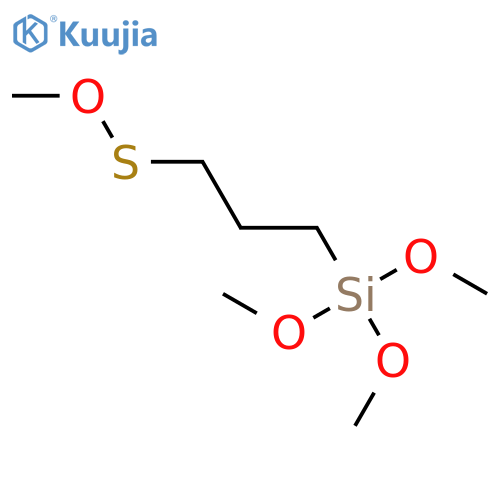 1-Propanesulfenic acid, 3-(trimethoxysilyl)-, methyl ester structure