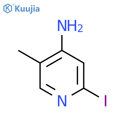 4-Pyridinamine, 2-iodo-5-methyl- structure