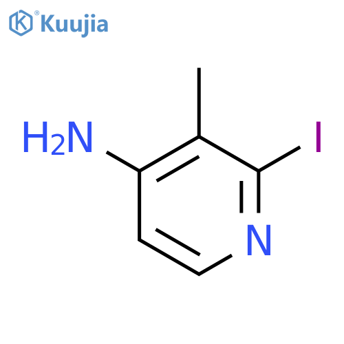 2-Iodo-3-methylpyridin-4-amine structure