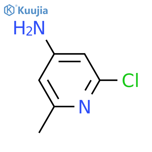 2-chloro-6-methyl-pyridin-4-amine structure