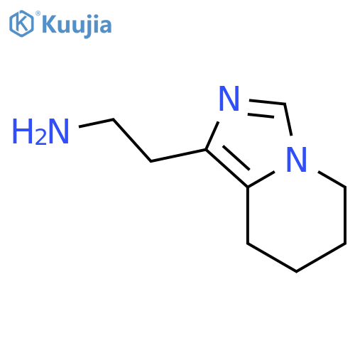 Imidazo[1,5-a]pyridine-1-ethanamine,5,6,7,8-tetrahydro- structure