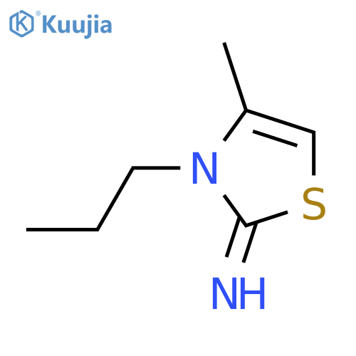 2(3H)-Thiazolimine,4-methyl-3-propyl- structure