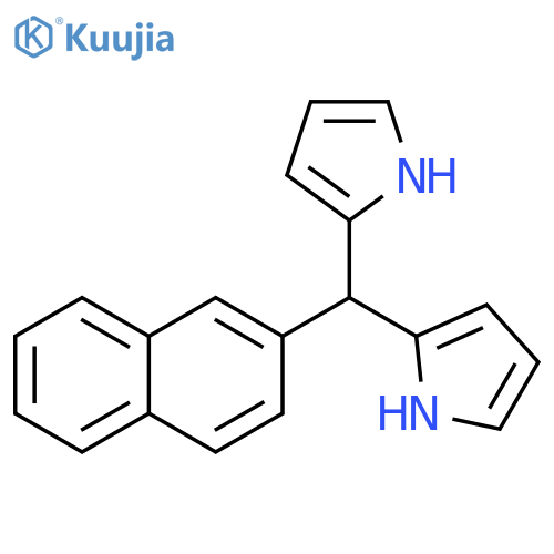 1H-Pyrrole, 2,2'-(2-naphthalenylmethylene)bis- structure