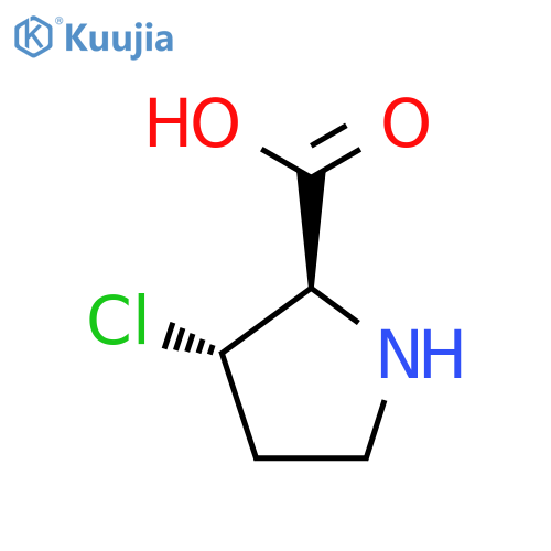 (3S)-3-Chloro-L-proline structure