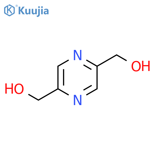 2,5-Pyrazinedimethanol structure