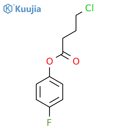 4-Fluorophenyl 4-chlorobutanoate structure