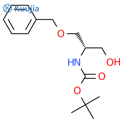 (S)-tert-Butyl (1-(benzyloxy)-3-hydroxypropan-2-yl)carbamate structure