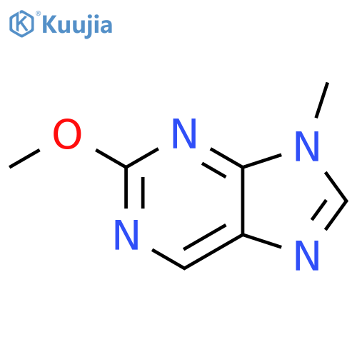 2-methoxy-9-methyl-9H-Purine structure