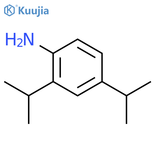 2,4-bis(propan-2-yl)aniline structure