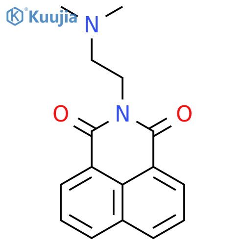 1H-Benz[de]isoquinoline-1,3(2H)-dione,2-[2-(dimethylamino)ethyl]- structure