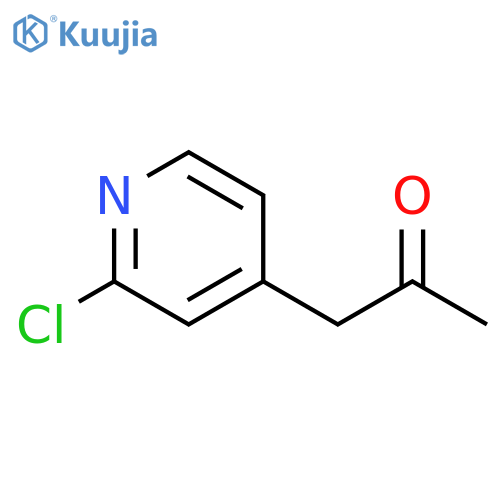 1-(2-chloro-pyridin-4-yl)-propan-2-one structure