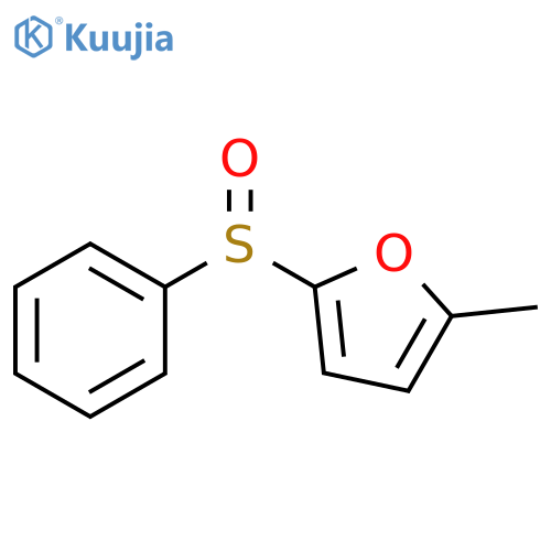 Furan,2-methyl-5-(phenylsulfinyl)- structure