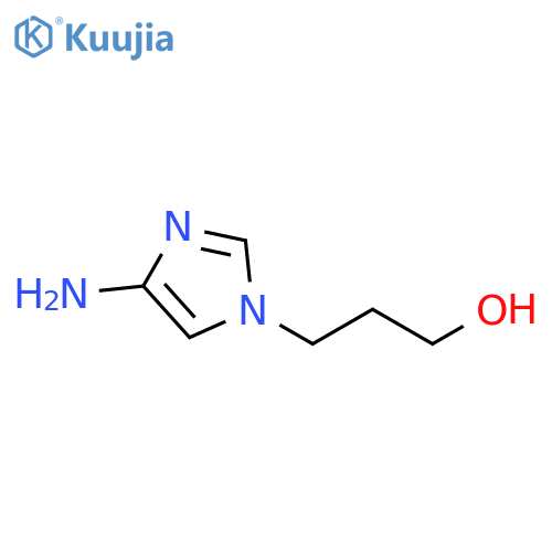 3-(4-Amino-imidazol-1-YL)-propan-1-OL structure