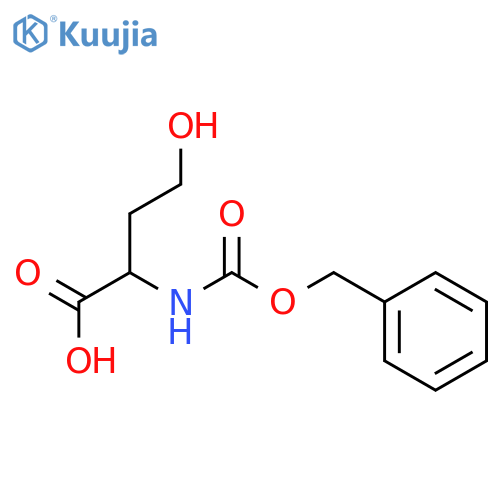 DL-Homoserine, N-[(phenylmethoxy)carbonyl]- structure