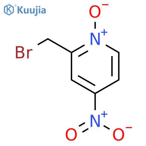 Pyridine,2-bromomethyl-4-nitro-, 1-oxide (9CI) structure