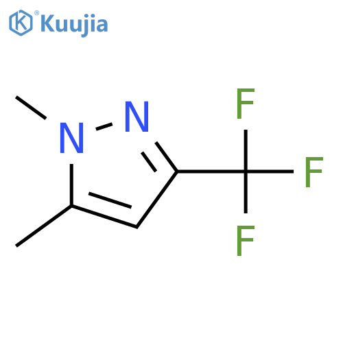 1,5-Dimethyl-3-(trifluoromethyl)-1H-pyrazole structure
