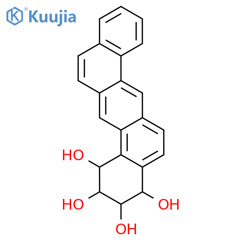 (1R,2S,3S,4R)-1,2,3,4-tetrahydrobenzo[k]tetraphene-1,2,3,4-tetrol structure