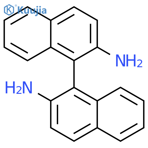 [1,1'-Binaphthalene]-2,2'-diamine structure