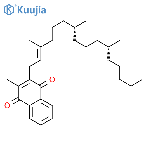 Vitamin K1-18O(Mixture of 1-18O and 4-18O) structure