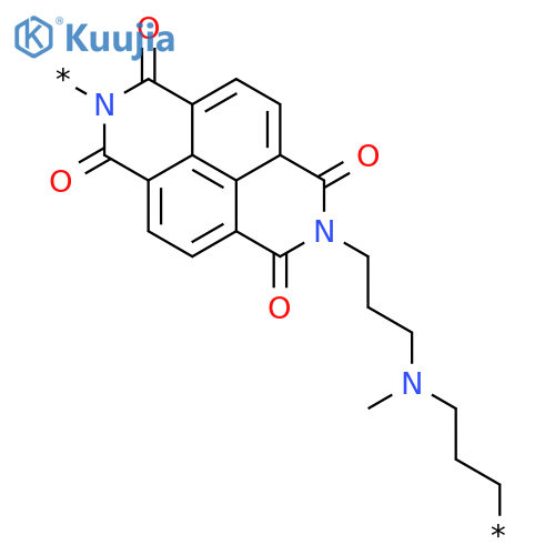 POLY[(1,3,6,8-TETRAHYDRO-1,3,6,8-TETRAOXOBENZO[LMN][3,8]PHENANTHROLINE-2,7-DIYL)-1,3-PROPANEDIYL(METHYLIMINO)-1,3-PROPANEDIYL] structure