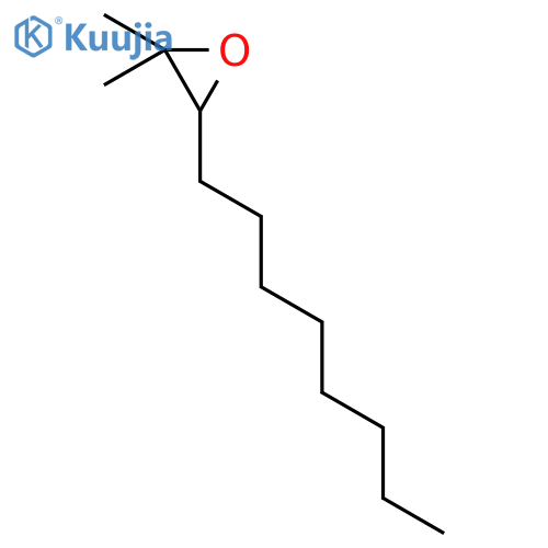 Oxirane, 2,2-dimethyl-3-octyl- structure