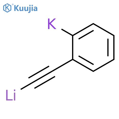 POTASSIUM, [2-(LITHIOETHYNYL)PHENYL]- structure