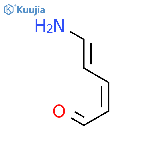 2,4-Pentadienal, 5-amino-, (Z,E)- structure