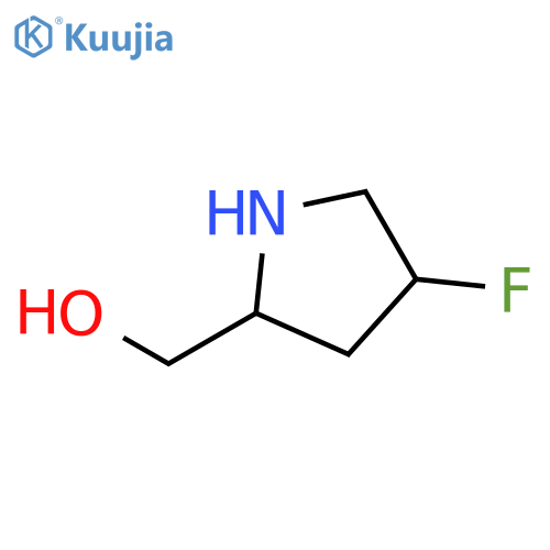 (2S,4S)-4-fluoropyrrolidin-2-ylmethanol structure