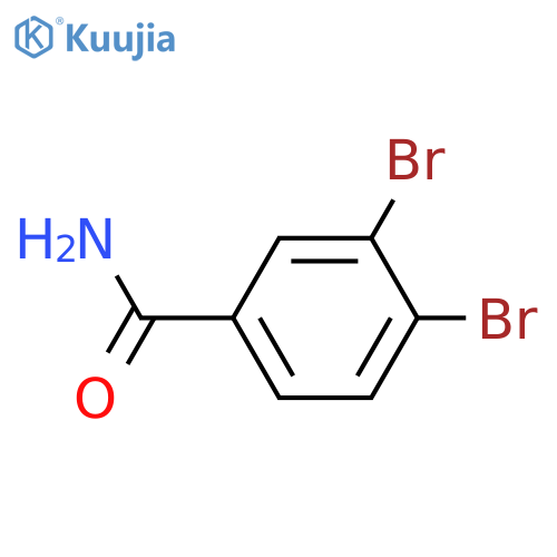 3,4-dibroMobenzaMide structure