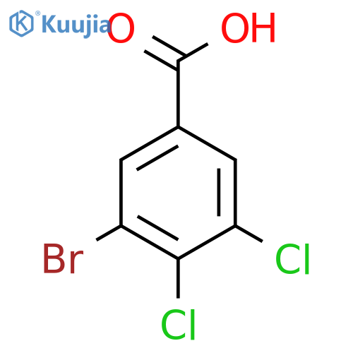 3-Bromo-4,5-dichlorobenzoic acid structure