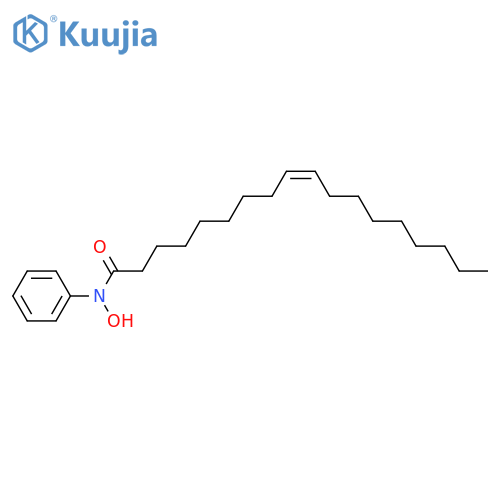 9-Octadecenamide, N-hydroxy-N-phenyl-, (Z)- structure
