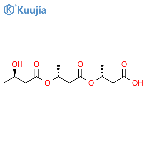 Butanoic acid, 3-[(3R)-3-hydroxy-1-oxobutoxy]-,(1R)-2-carboxy-1-methylethyl ester, (3R)- structure
