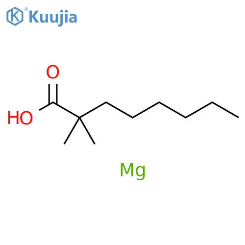 Octanoic acid, 2,2-dimethyl-, magnesium salt (2:1) structure