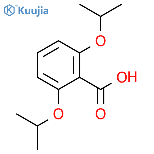 Benzoic acid, 2,6-bis(1-methylethoxy)- structure