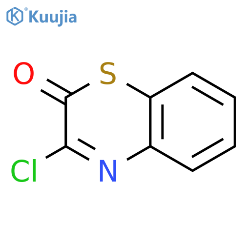 2H-1,4-Benzothiazin-2-one, 3-chloro- structure