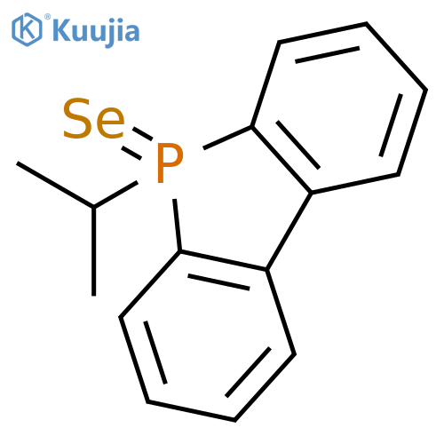 5H-Benzo[b]phosphindole, 5-(1-methylethyl)-, 5-selenide structure