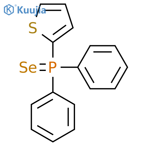 PHOSPHINE SELENIDE, DIPHENYL-2-THIENYL- structure
