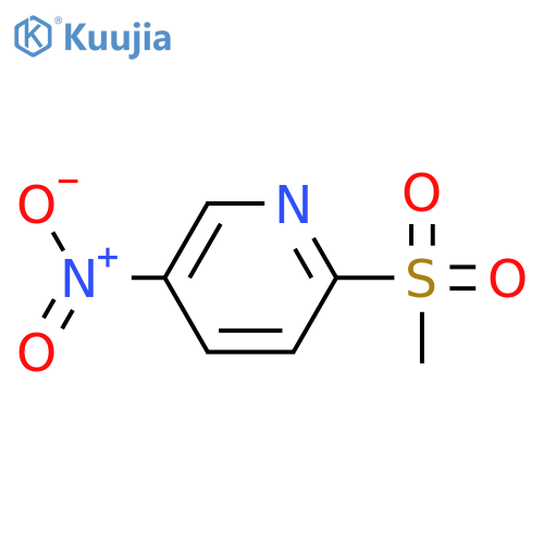 2-(Methylsulfonyl)-5-nitropyridine structure