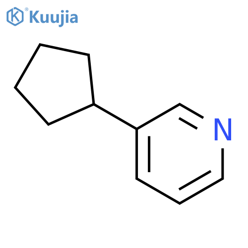 Pyridine, 3-cyclopentyl- structure