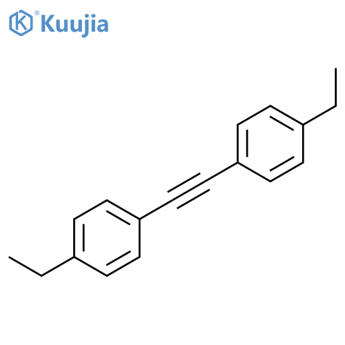 Benzene,1,1'-(1,2-ethynediyl)bis[4-ethyl- structure