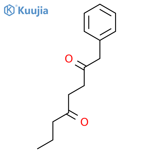 2,5-OCTANEDIONE, 1-PHENYL- structure