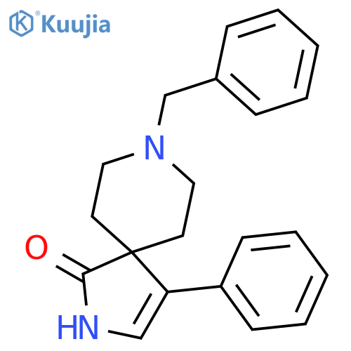 2,8-DIAZASPIRO[4.5]DEC-3-EN-1-ONE, 4-PHENYL-8-(PHENYLMETHYL)- structure