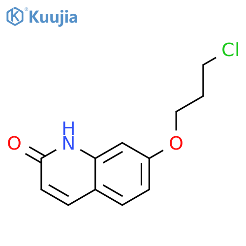 2(1H)-Quinolinone, 7-(3-chloropropoxy)- structure