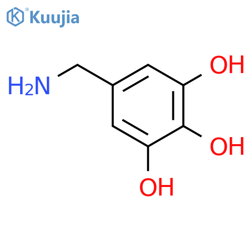 1,2,3-Benzenetriol,5-(aminomethyl)- structure