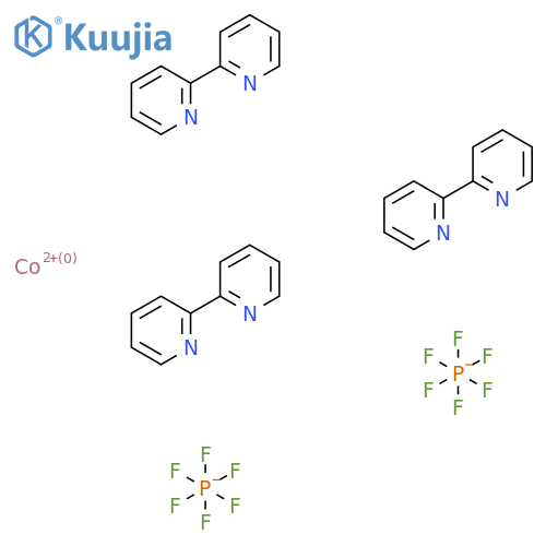Tris(2,2'-bipyridine)cobalt(II) Bis(hexafluorophosphate) structure